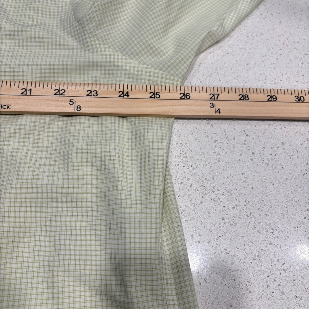 Brooks Brothers Pale Green Dress Shirt, Size 17 2/3 - Picture 6 of 10